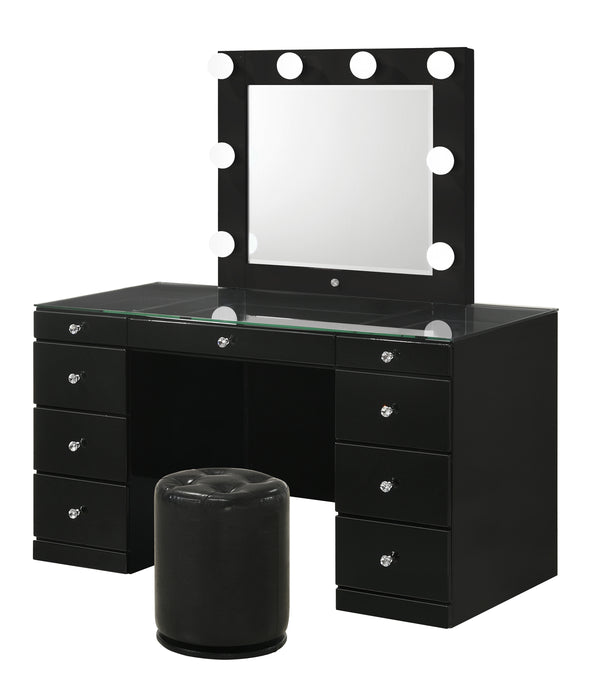 Avery - Vanity Set - Black