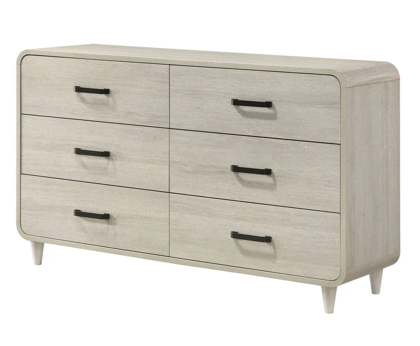 Nyomi Bedroom Suites by Crown Mark in Natural Driftwood or Light Brown