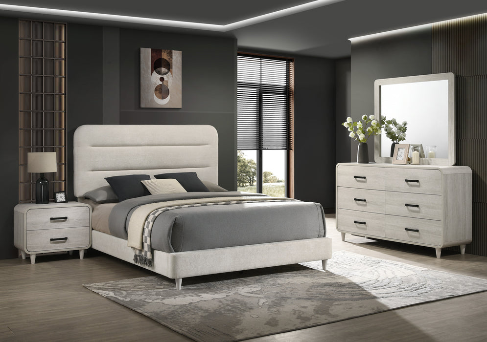 Nyomi Night Stand - Light Brown or Whitewash