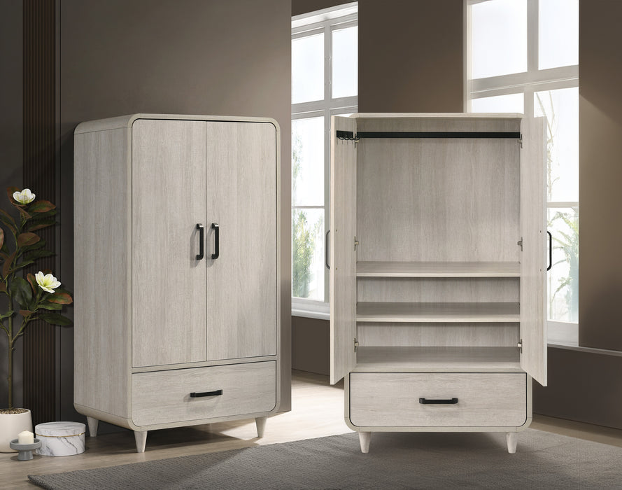 Nyomi White Armoire