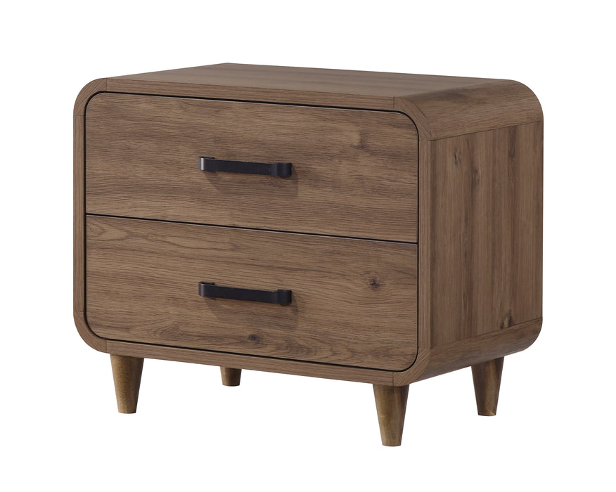 Nyomi Bedroom Suites by Crown Mark in Natural Driftwood or Light Brown