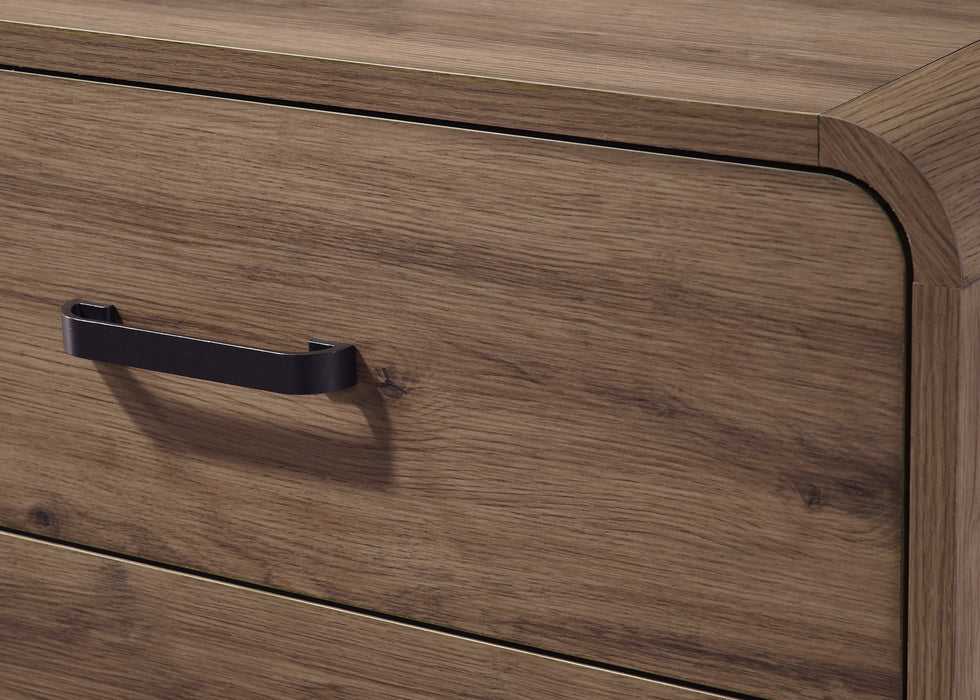 Nyomi Bedroom Suites by Crown Mark in Natural Driftwood or Light Brown