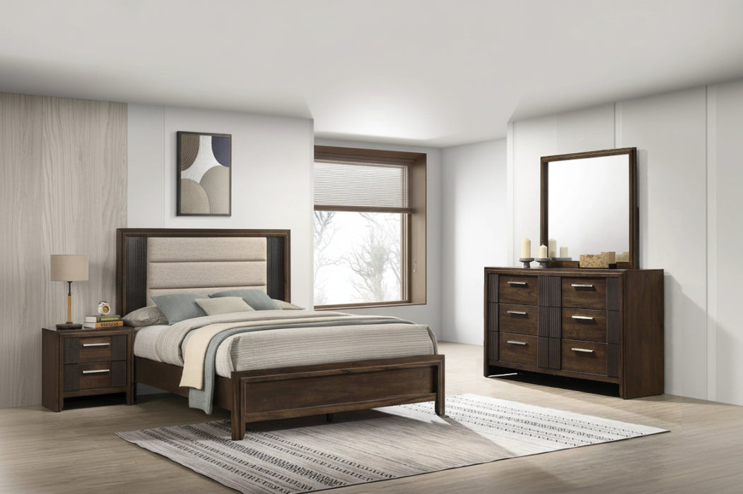 Carlton - Dresser & Mirror - Brown