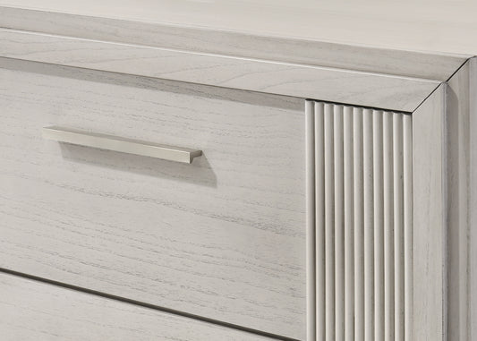 Carlton - Dresser & Mirror - White Mist