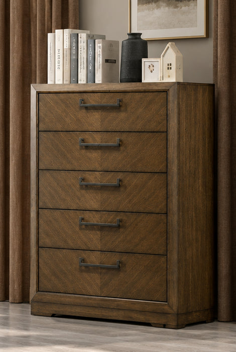 Lakecrest Padded Panel Bed