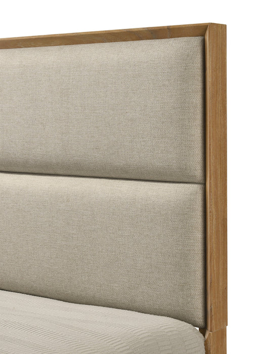 Florian - King Platform Storage Bed - Natural
