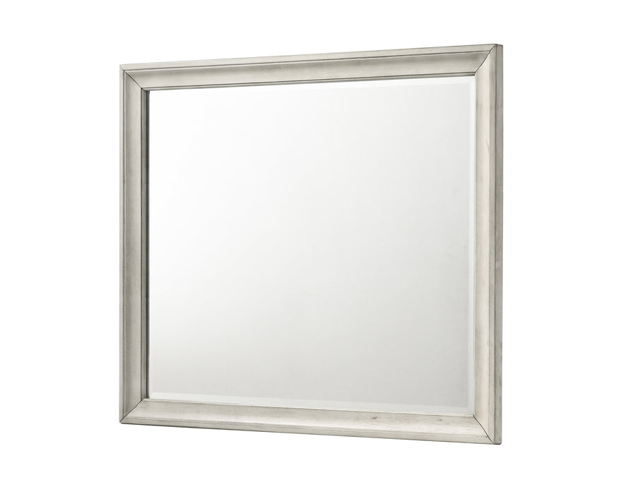 Jaymes - Dresser & Mirror - White Mist