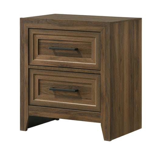 Lorraine White or Brown Nightstand