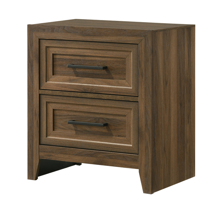 Lorraine White or Brown Nightstand