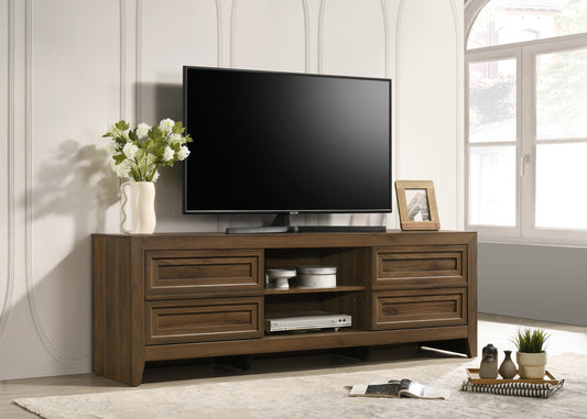 Lorraine Antique White or Brown TV Stand