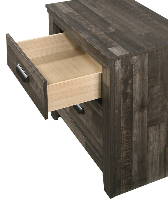 Carter - Nightstand - Dark Brown