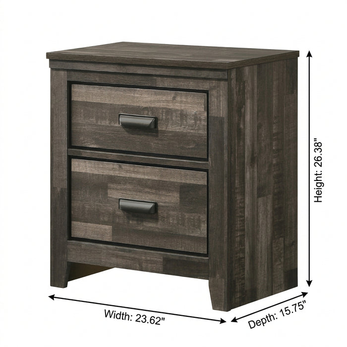 Carter 2 Drawer Nightstand