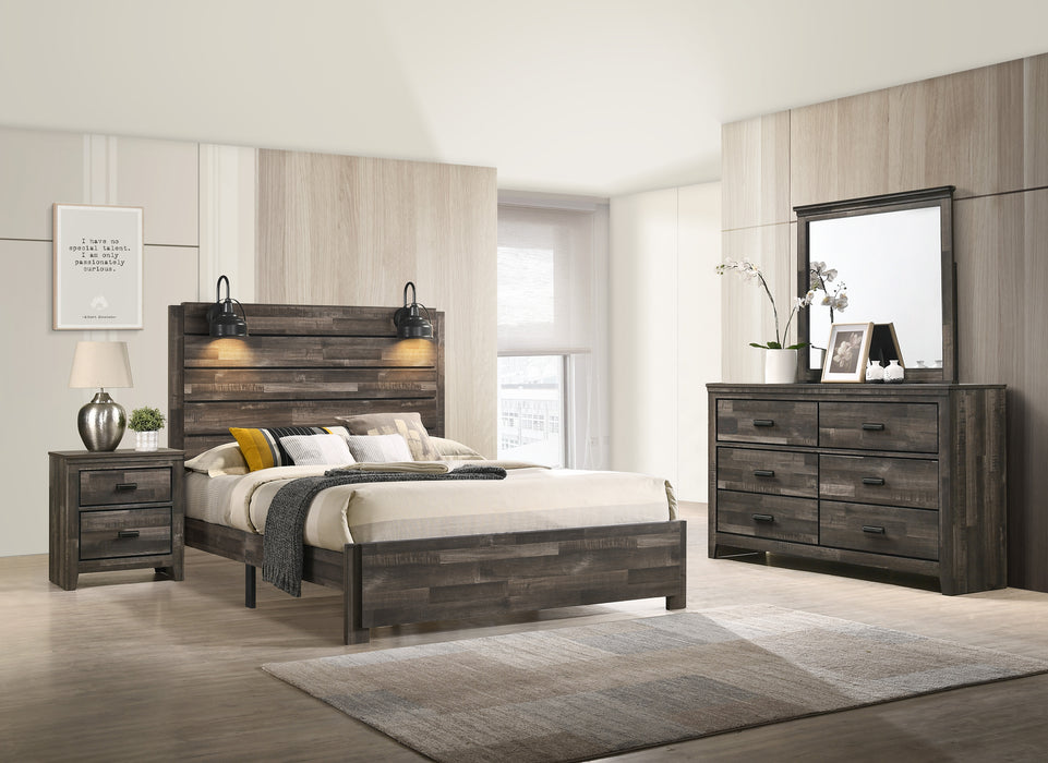 Carter - Nightstand - Dark Brown