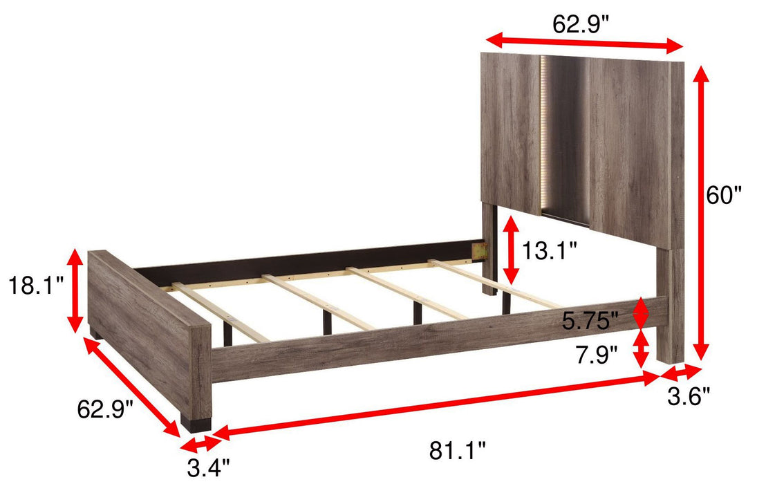 Rangley Panel Bed
