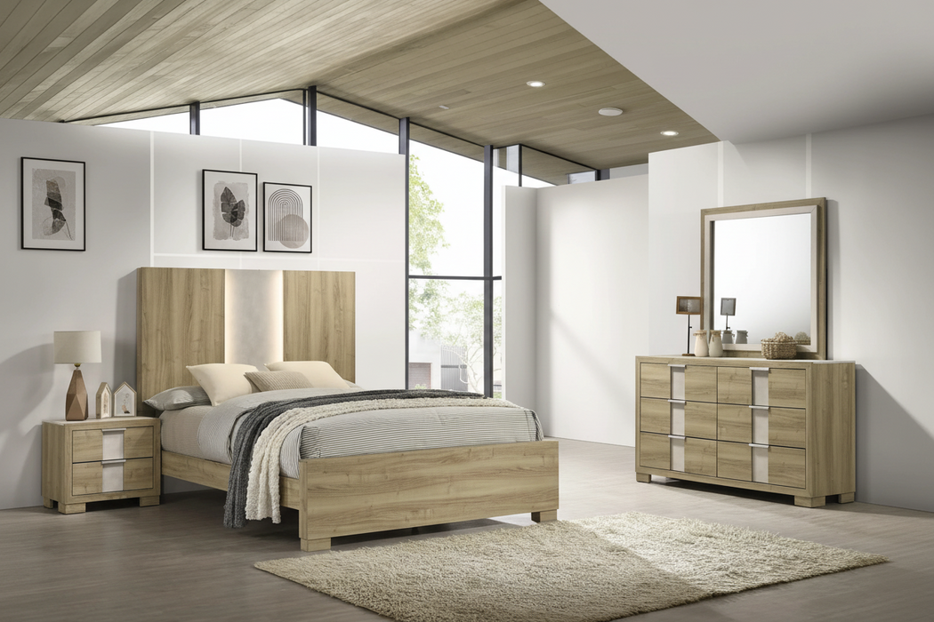 Rangley Bedroom Suites in Driftwood, Gray or Black finish