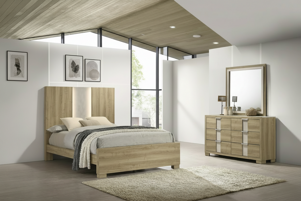 Rangley Bedroom Suites in Driftwood, Gray or Black finish