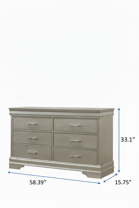 Amalia - Dresser - Silver