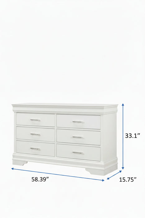 Amalia - Dresser - White