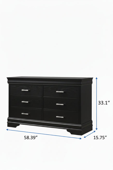 Amalia - Dresser - Black