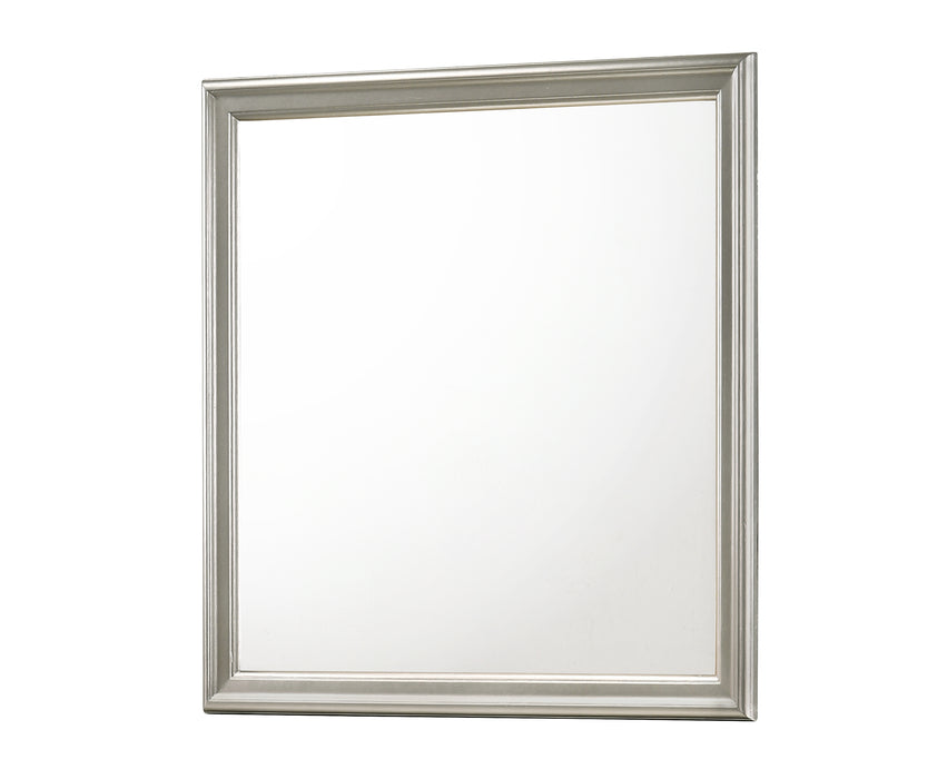 Amalia - Dresser & Mirror - Silver