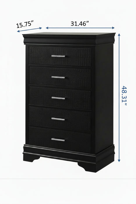Amalia - Chest - Black
