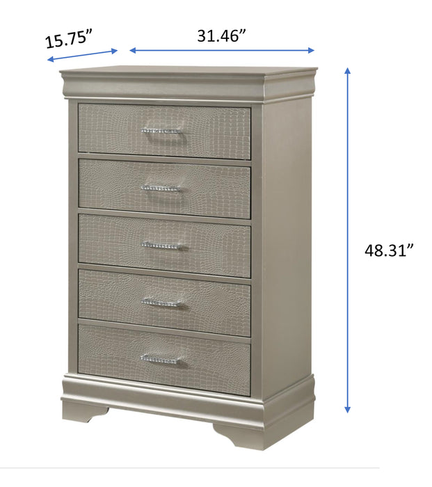 Amalia - Chest - Silver