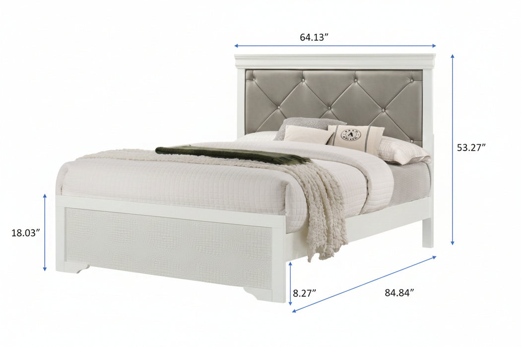 Amalia White Beds