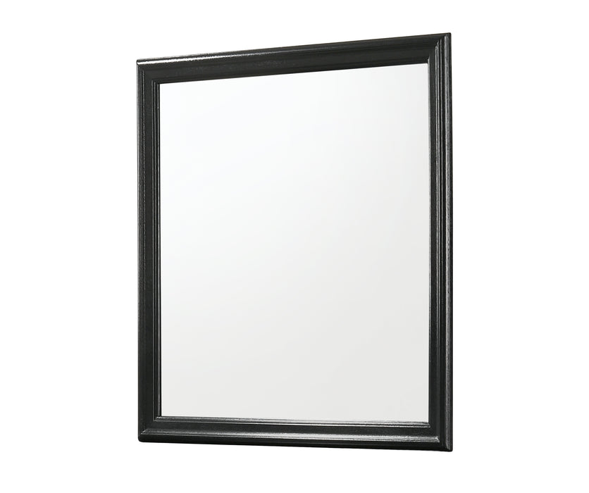 Amalia - Dresser & Mirror - Black