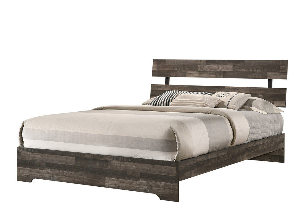 Atticus Brown Platform Beds