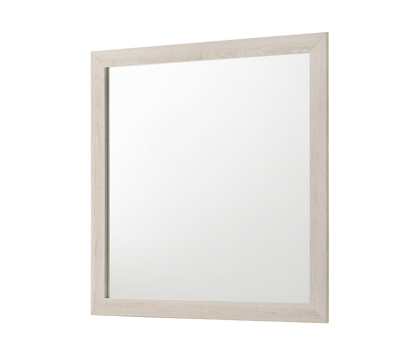 Atticus - Dresser & Mirror - White