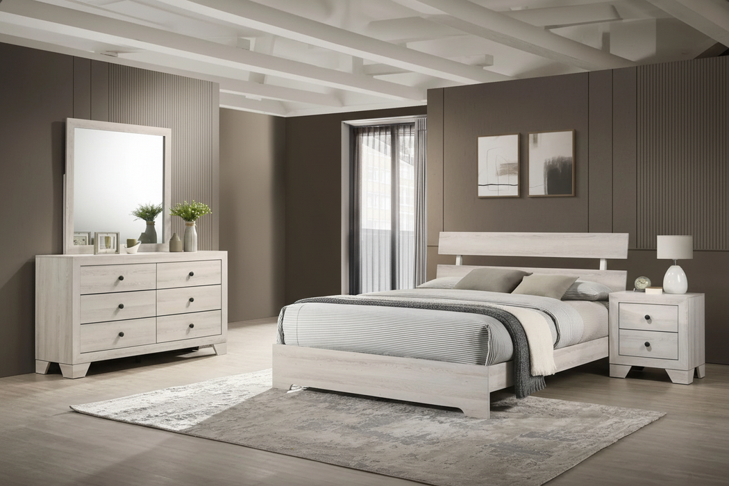 Atticus White Bedroom Suites by Crown Mark