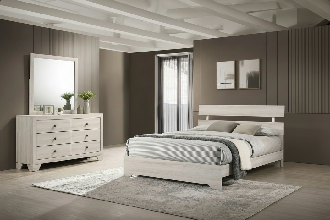 Atticus White Bedroom Suites by Crown Mark