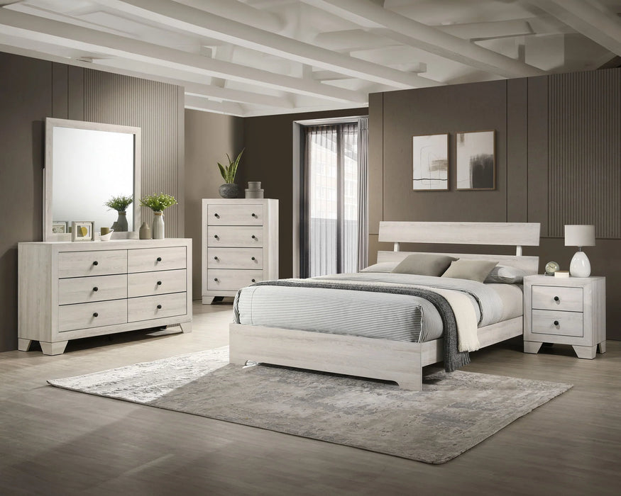 Atticus White Bedroom Suites by Crown Mark