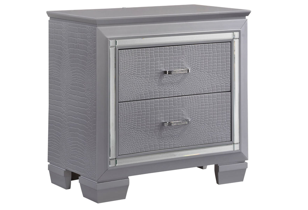 Lillian - Nightstand - Gray