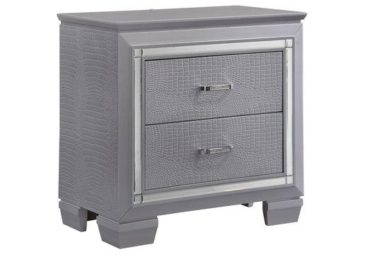 Lillian - Nightstand - Gray