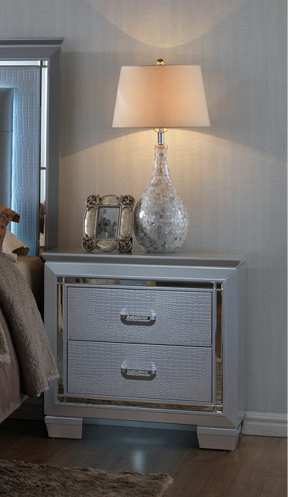 Lillian - Nightstand - Gray