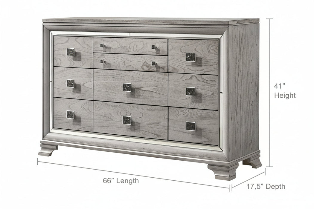 Vail Dresser In Grey