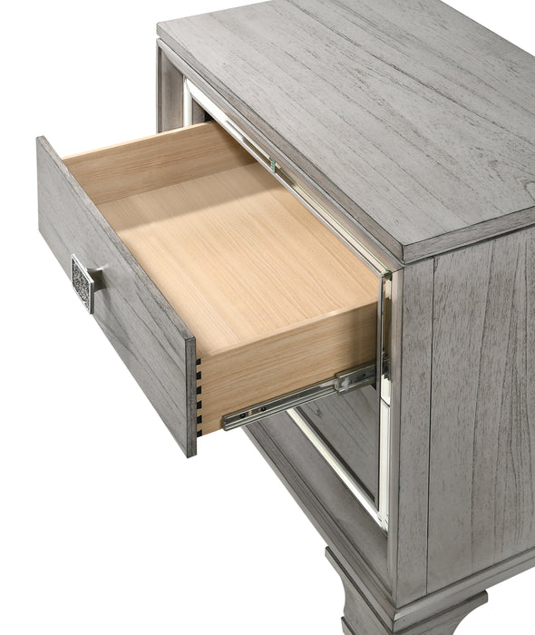 Vail Nightstand In Grey