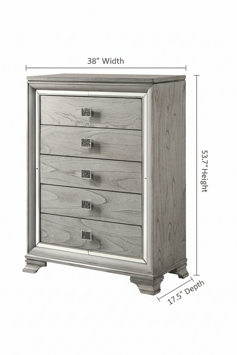 Vail Chest In Grey