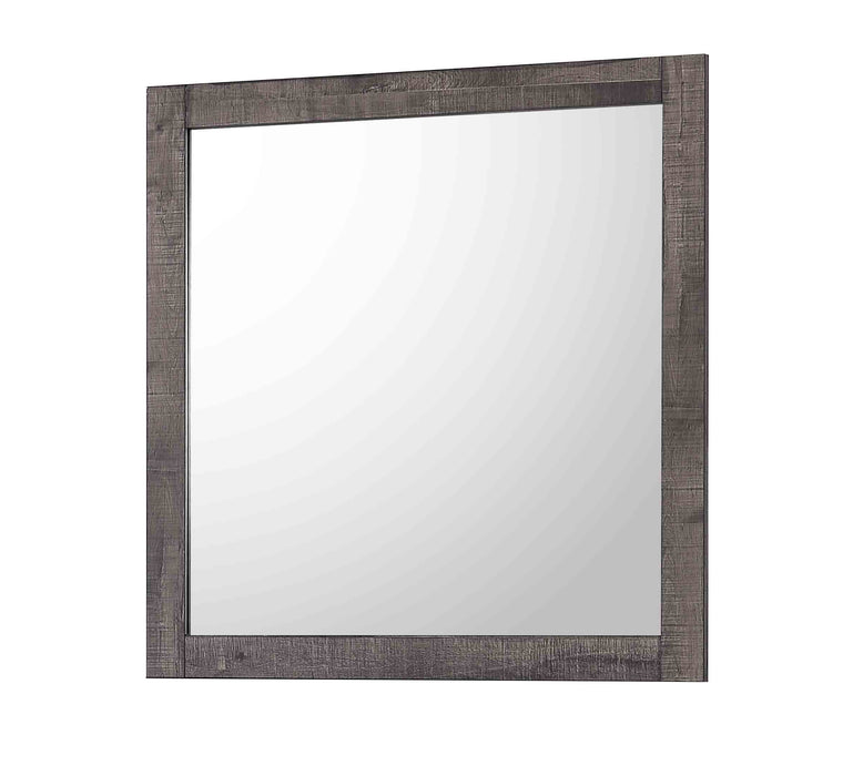 Coralee - Dresser & Mirror - Dark Gray