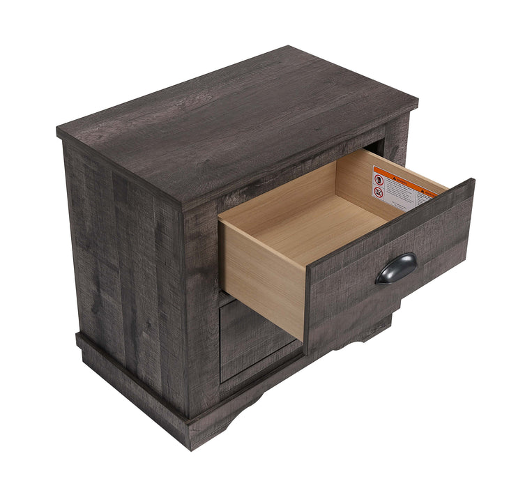 Coralee - Nightstand - Dark Gray