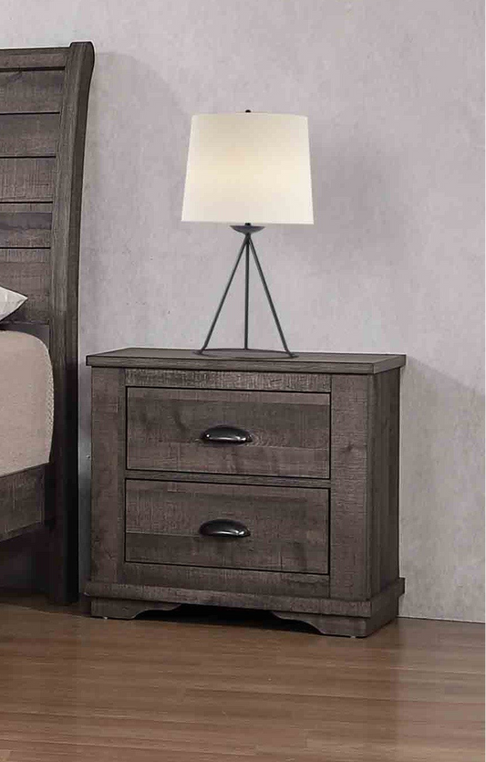Coralee - Nightstand - Dark Gray