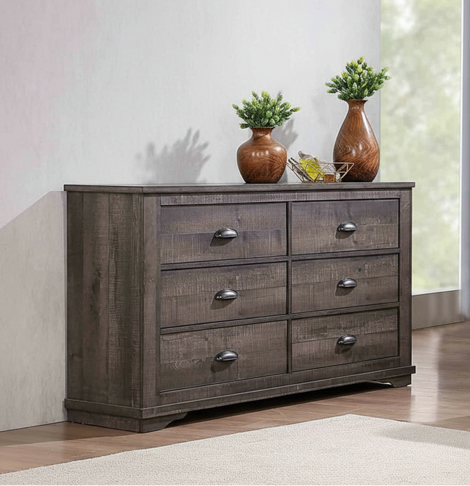 Coralee - Dresser - Dark Gray