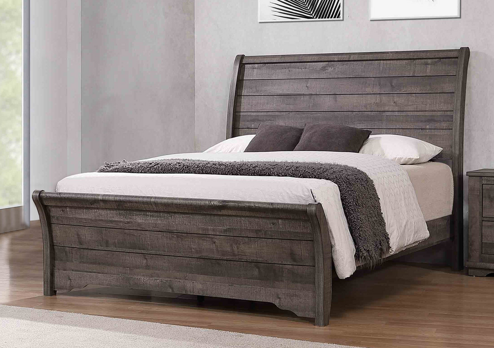 Coralee - Panel King Bed - Dark Gray