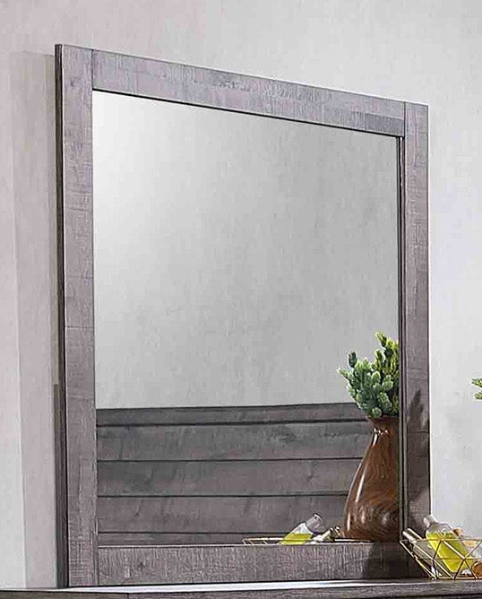 Coralee Dresser Mirror In Gray