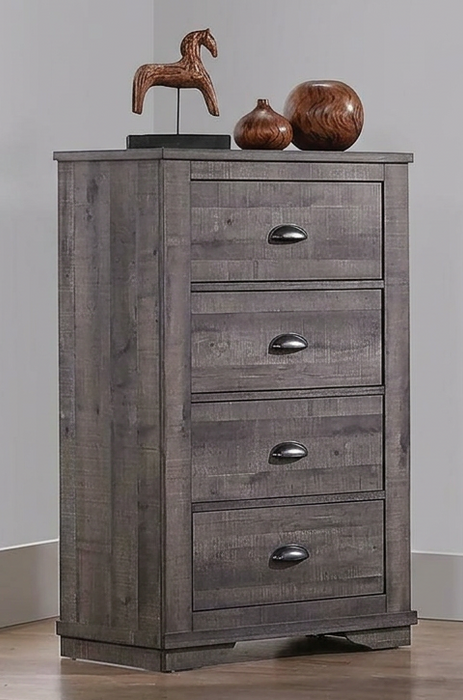 Coralee Gray Dressers and Chests