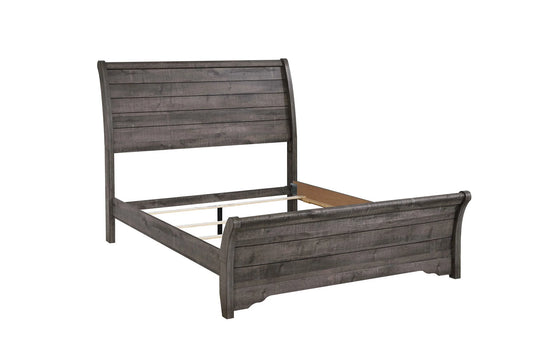 Coralee - Panel Queen Bed - Dark Gray