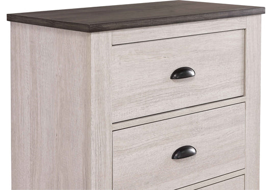 Coralee - Chest - Chalk / Gray