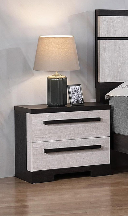 Remington Night Stand Chalk/Ebony