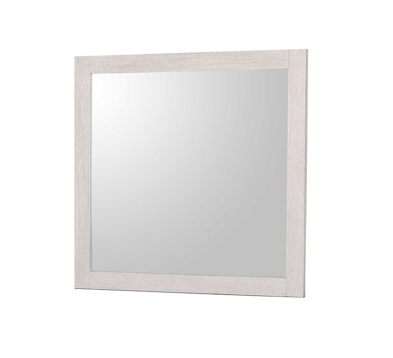 Leighton - Dresser & Mirror - White